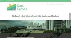 Desktop Screenshot of datacanvas.org