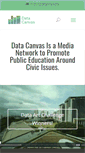 Mobile Screenshot of datacanvas.org